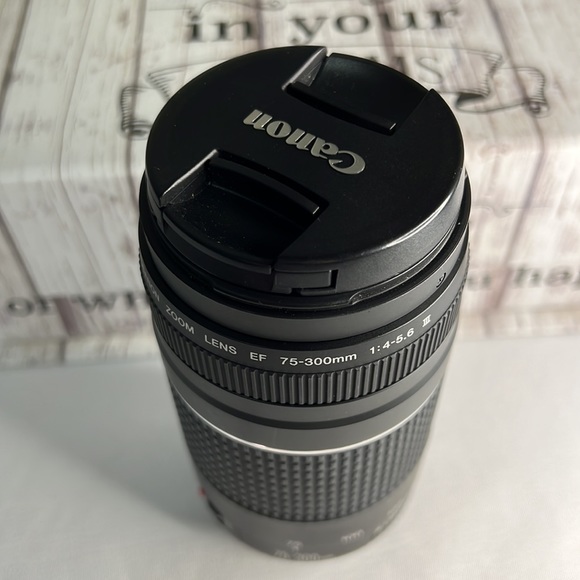🎉HP🎉 CANON ZOOM LENS EF 75 -300 mm - Picture 6 of 6